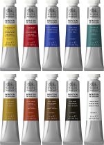 Winsor & Newton Winton Oil Color Paint, Basic Set, 10 x 21ml Tubes - Image 4